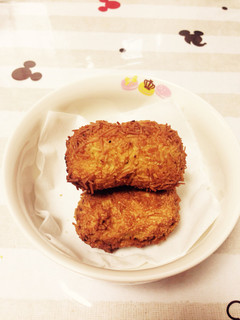 かぼちゃとネギの素麺コロッケ-レシピのメイン写真
