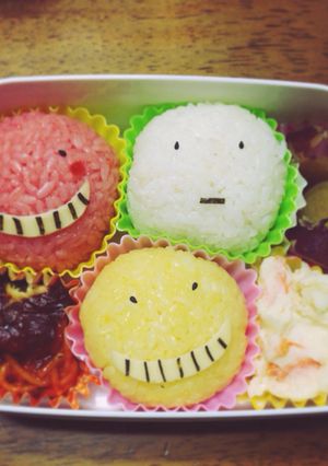 殺せんせーキャラ弁-レシピのメイン写真