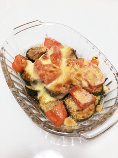 ズッキーニ&トマト&チーズ焼き-レシピのメイン写真