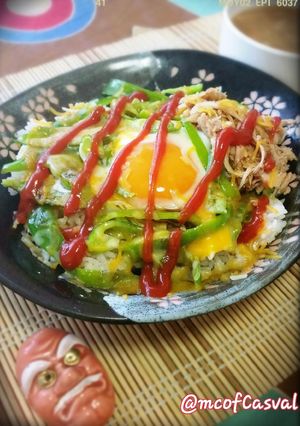 簡単♪ツナピーマンでタコライス風-レシピのメイン写真