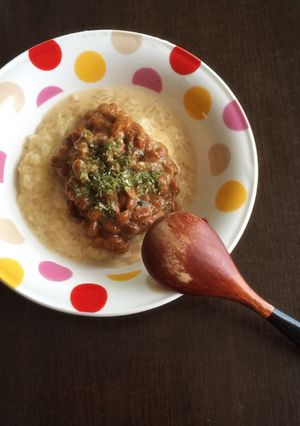 納豆とチーズのおじや-レシピのメイン写真