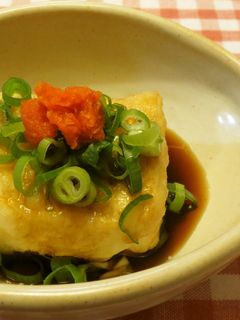 揚げ豆腐の味ぽんかけ-レシピのメイン写真