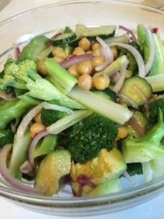 セロリひよこ豆サラダ-レシピのメイン写真