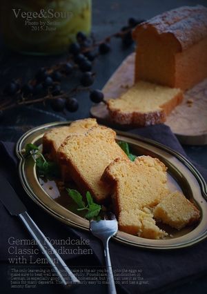 ドイツ発ほろほろケーキ、ザント・クーヘン-レシピのメイン写真