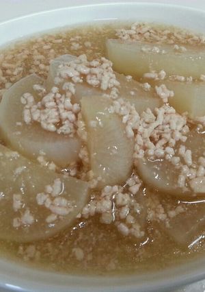サッパリ大根の鶏そぼろあんかけ-レシピのメイン写真