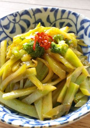 簡単♪節約♪ブロッコリー茎のきんぴら-レシピのメイン写真