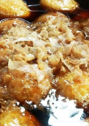 簡単うまうま！新じゃがコロコロ甘辛揚げ煮-レシピのメイン写真