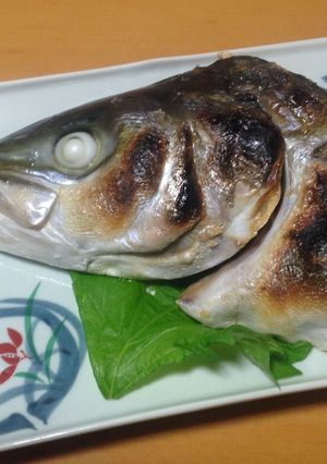ツバスの塩焼き(カマ焼き)-レシピのメイン写真