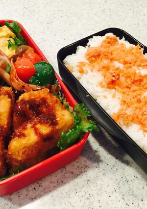 男子高校生のお弁当 3日目-レシピのメイン写真
