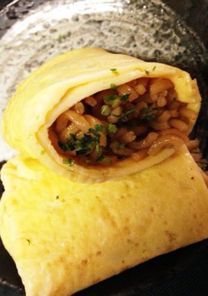 ☆★お弁当焼きそばオムソバ風★☆-レシピのメイン写真