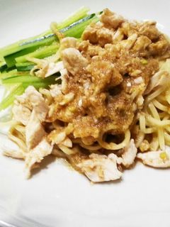 棒々鶏のピリ辛冷やし中華-レシピのメイン写真