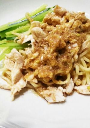 棒々鶏のピリ辛冷やし中華-レシピのメイン写真