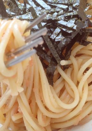 めんつゆで簡単！和風たらこパスタ☆☆-レシピのメイン写真