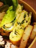 お弁当に＊ニラたまご焼き＊