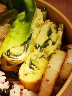 お弁当に*ニラたまご焼き*-レシピのメイン写真