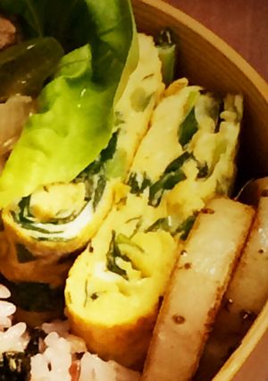 お弁当に＊ニラたまご焼き＊-レシピのメイン写真