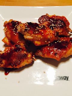 鰻のタレで簡単手羽先の照り焼き-レシピのメイン写真