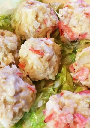 北斗さんのレタスで包む焼売アレンジ-レシピのメイン写真