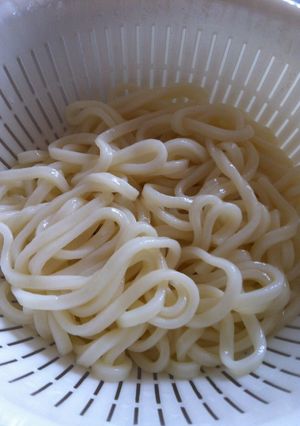 乾麺のうどんがもっちり生麺みたいに！？-レシピのメイン写真