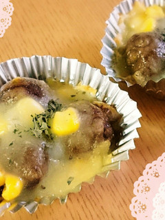 お弁当用♡ミートボールのチーズのせ-レシピのメイン写真