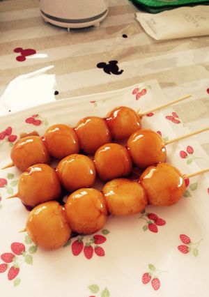 レンジで上新粉(米粉)のみたらし団子-レシピのメイン写真