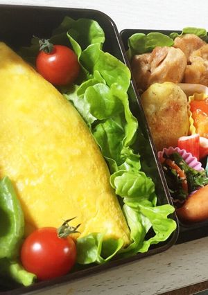 簡単! お弁当にも! オムライス-レシピのメイン写真