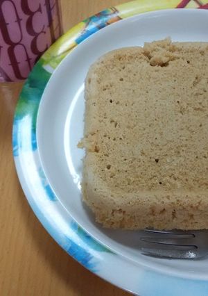 レンジで2分♪素朴なきな粉パン-レシピのメイン写真