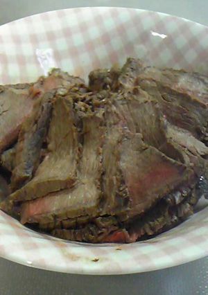フライパン調味料1つでローストビーフ-レシピのメイン写真