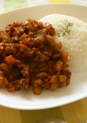 栄養士が作ったドライカレー♪-レシピのメイン写真
