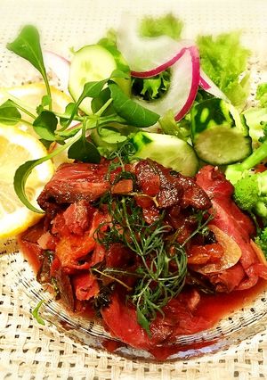 レンジでローストビーフ♡マーマレード味-レシピのメイン写真