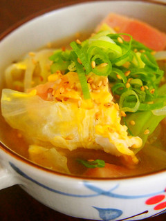 ベーコンとたっぷり野菜のコンソメスープ-レシピのメイン写真