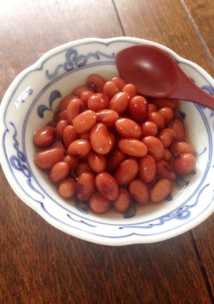 紅大豆の甘煮-レシピのメイン写真