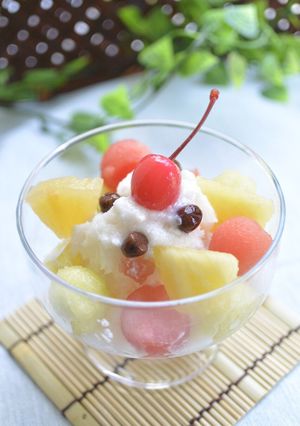 ★氷甘酒で作る夏糀の氷シロクマ★-レシピのメイン写真