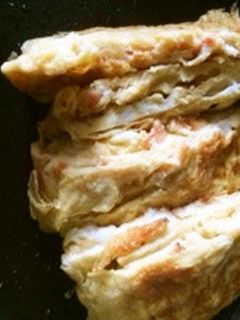 干しエビ入りソース卵焼き-レシピのメイン写真