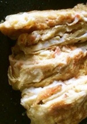 干しエビ入りソース卵焼き-レシピのメイン写真