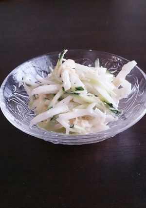 お手軽♪大根とホタテのシャキ旨サラダ-レシピのメイン写真