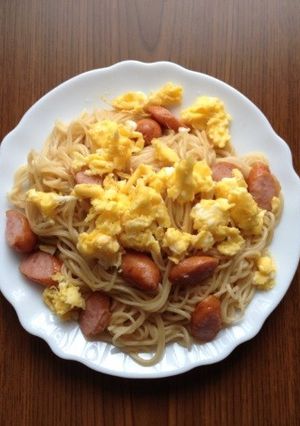 そうめんのだし醤油炒め-レシピのメイン写真