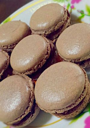 チョコマカロン-レシピのメイン写真