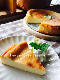 チーズケーキ-レシピのメイン写真