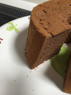 しっとり!誰でも簡単ココアシフォンケーキ-レシピのメイン写真