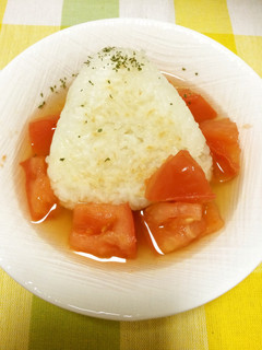 栄養士が作ったおにぎりスープ♪-レシピのメイン写真