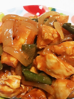 簡単☆鶏むね肉と玉ねぎのスパイシー炒め-レシピのメイン写真