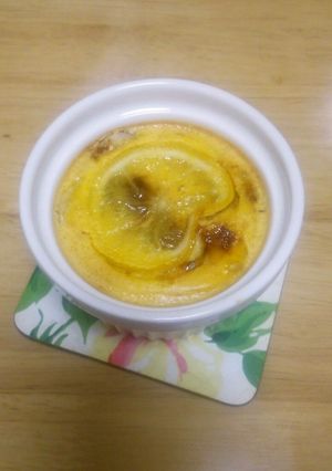 レモンとバナナのカラメルプディング-レシピのメイン写真