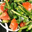 やみつき簡単⭐ニラとトマトのサラダ