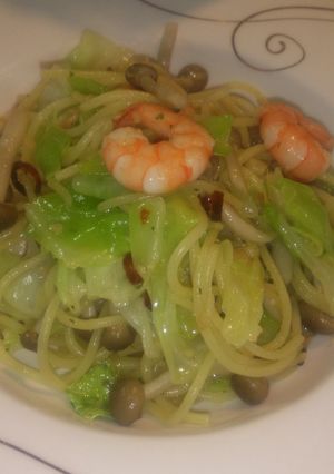 エビキャベツパスタ-レシピのメイン写真
