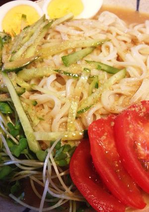 ゴマだれうどん-レシピのメイン写真