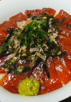 ピリ辛*鮪漬け丼-レシピのメイン写真
