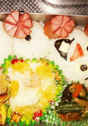 オラフ☆簡単キャラ弁！-レシピのメイン写真