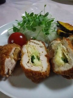 簡単!はみ出ないチーズチキンカツ-レシピのメイン写真