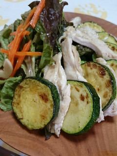 ズッキーニと鶏むねマリネのサラダ☆-レシピのメイン写真